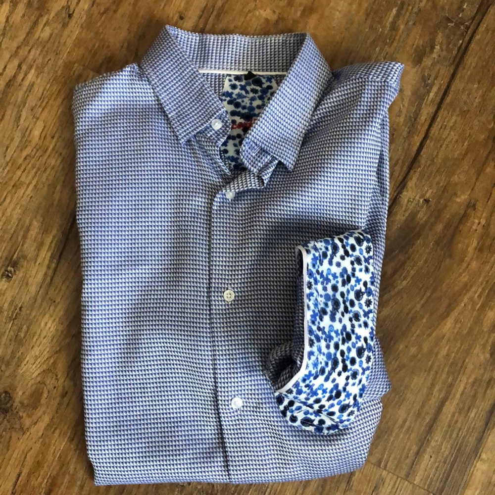 Visconti Black Patterned Shirt
